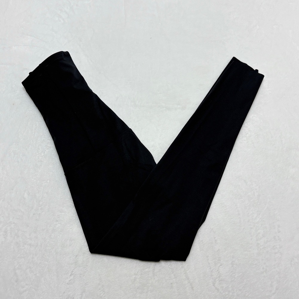 NWT Leonisa Extra High Waisted Firm Compression Leggings Black Size M Gym